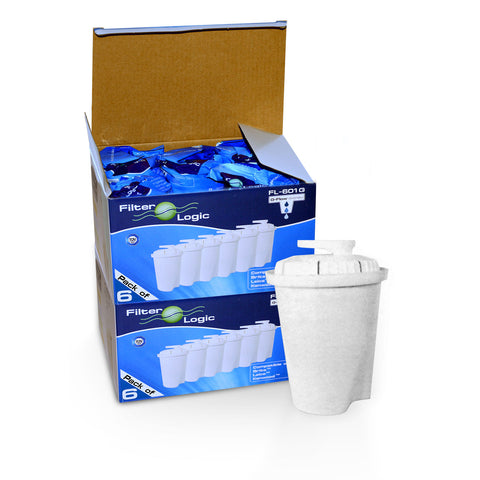 12-cartridge pack "FilterLogic FL601G", alternative for Brita Classic