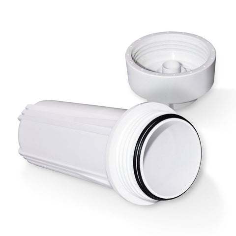 25,4cm (10 Zoll) Wasserfiltergehäuse, Umkehrosmose, weiß