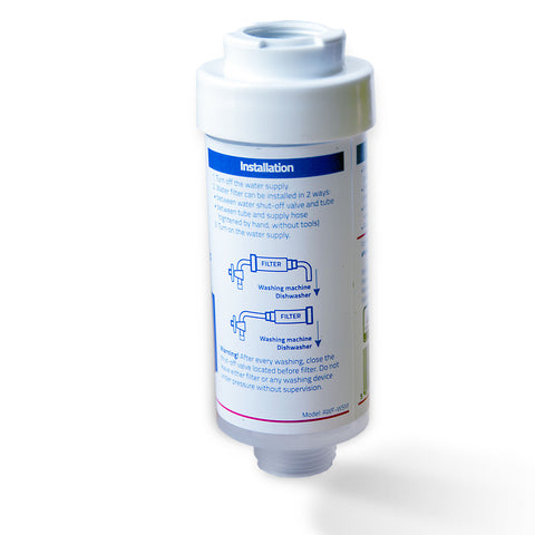 2x FitAqua water filters for washing machines, dishwashers