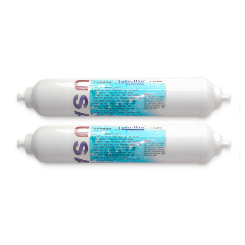 2x Aquawin Universal-Kühlschrankfilter für Side-by-Side