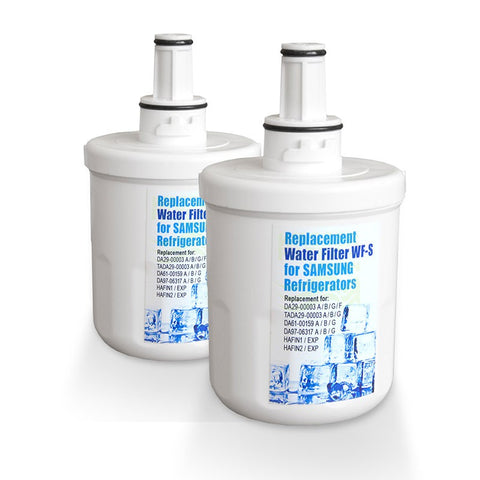 2x Wasserfilter WF-S-3G2, Alternative für DA29-00003G, DA29-00003F