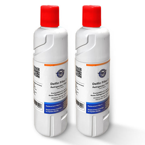 2x Kompatibel mit BAUKNECHT WHIRLPOOL WASSERFILTER EVERYDROP 2 C00629420 488000629420