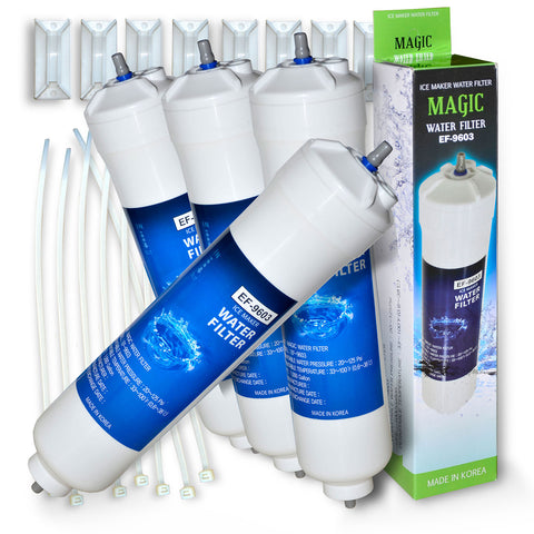 4x Samsung EF9603 Quick Magic Waterfilter, Kühlschrankfilter, EF-9603