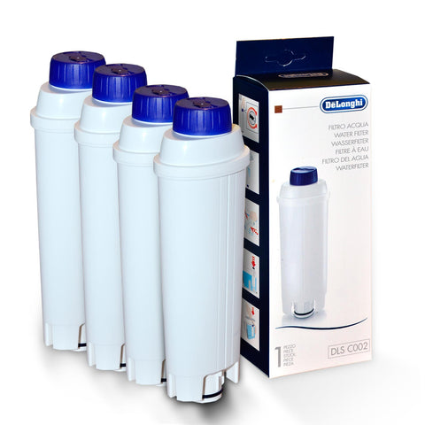4x DeLonghi Wasserfilter für DeLonghi Kaffeemaschinen SER 3017 DLSC002 original