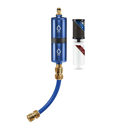 Alb Mobil FUSION Camping-Wasserfilter (Aluminium Blau)