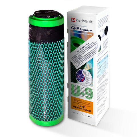 Carbonit GFP Premium U-9 activated carbon block replacement cartridge