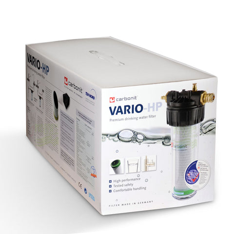 Bild 1: Carbonit Vario Küche Untertisch-Wasserfilter Filterset