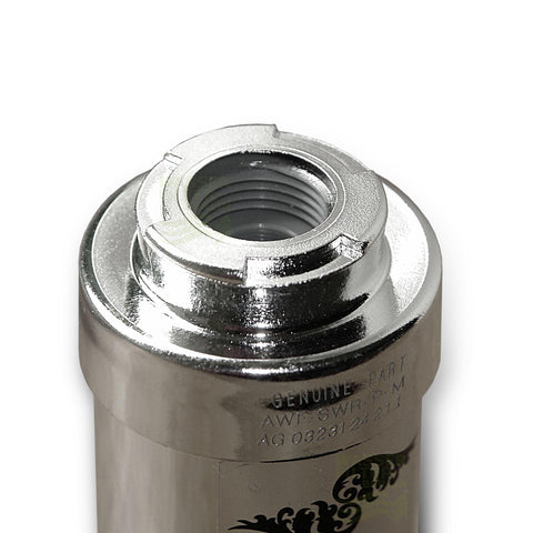 Duschfilter FitAqua chrom Wasserfilter Dusche zum Wohle Ihrer Haut, BPA-frei