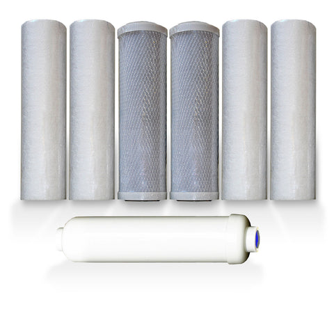 Replacement filter set 4, for Direct Flow reverse osmosis