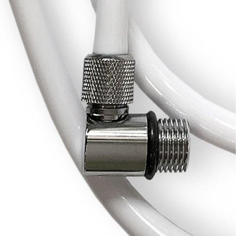 Carbonit Hahnbaugruppe, Umschaltventil mit 3/8" Schlauch für SanUno