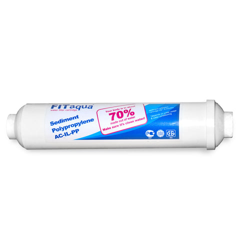 Inline sediment filter, AC-IL-PP