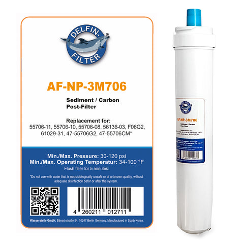 Compatible with Purificare GAC pre-filter Cuno SQC4 3M 47-9289G2