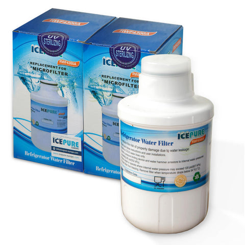 2x water filters Hanseatic MFCMG14211FR, MFCMG14211F compatible, Icepure RWF4300A