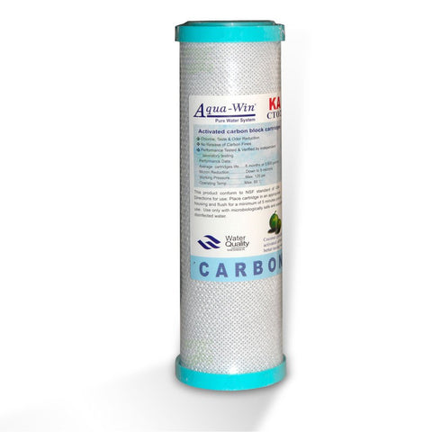 Aquawin MFP activated carbon block 5 µm for 10-inch SanUno housing