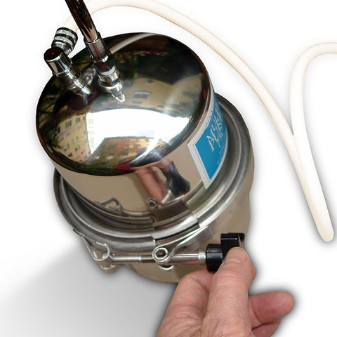 Multipure Wasserfilter MP-750SSCT Trinkwasser Edelstahl-Auftisch-Filter