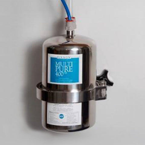 Multipure Wasserfilter MP-400SB Trinkwasser Edelstahl-Untertisch-/Einbaufilter