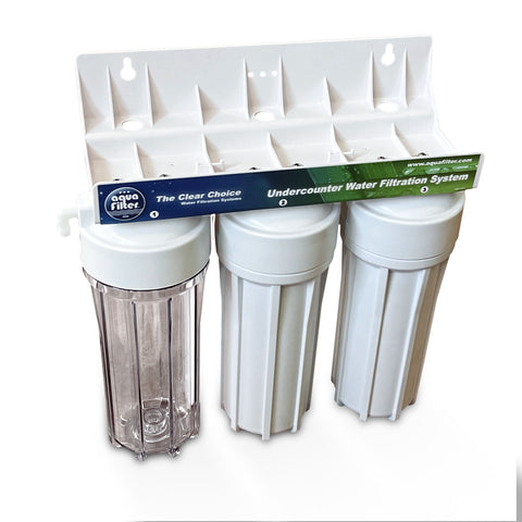Untertischfilter-System 3er-Bausatz- der Powerfilter
