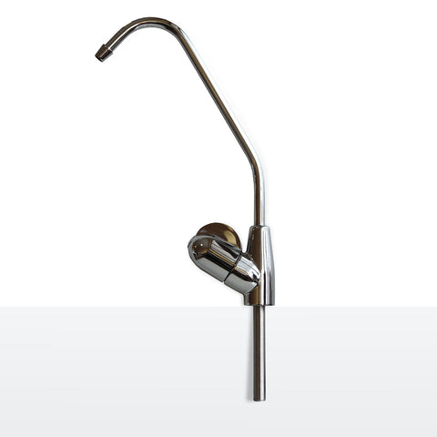 Venezia faucet with ceramic valve (6033), stainless steel look