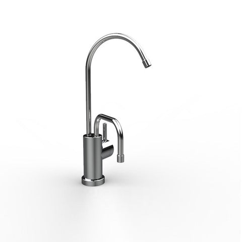Reverse osmosis faucet with waste water outlet