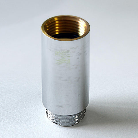 Water vortex shower head 2302 chrome-plated, male/female thread 1/2 inch, with EM ceramic