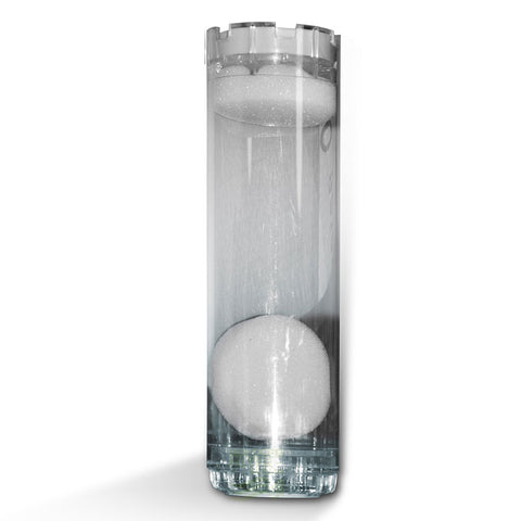 Empty cartridge 10" (transparent), fillable with various media