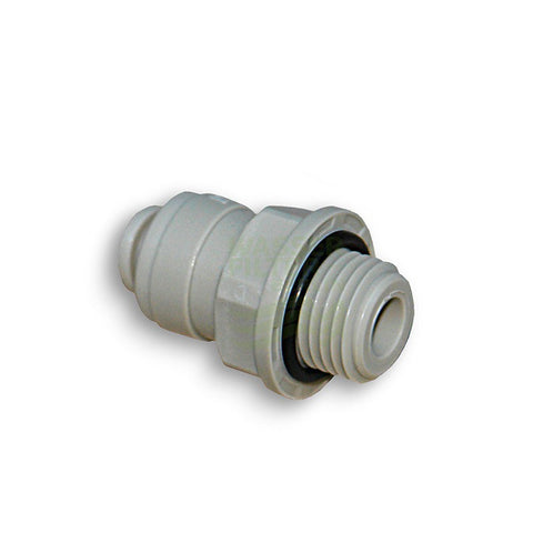 self-sealing adapter refrigerator filter, AG 1/4" x 1/4" hose not assembled