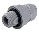 self-sealing adapter refrigerator filter, AG 1/4" x 1/4" hose not assembled