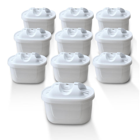 10x Wasserfilter Delfin Filter Alternative für Brita Maxtra +  Patronen