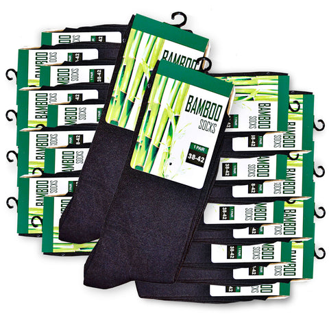 20 Paar Premium Bambus -Viskose Socken gegen Schweiß, Bambussocke, 38-42