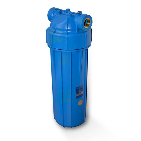25,4cm/10Zoll Wasserfilter Gehäuse EKOblue 1/2Z + Sedimentpatrone 5mic
