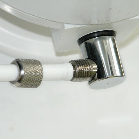 Winkel Schlauchanschluss 1/4" Schlauch, x 1/4", für Sanuno Auftischfilter
