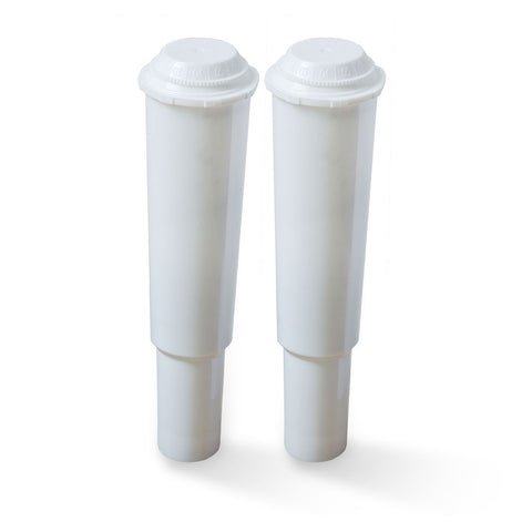 2x AF02 DelfinFilter für Jura-Kaffeemaschine mit weißem Filter 60209 Plus White