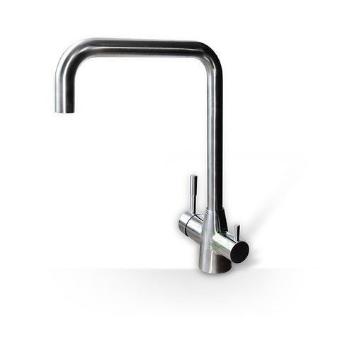 Edelstahl Design-Drei-Wege-Wasserhahn Delta