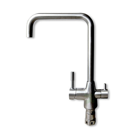 Edelstahl Design-Drei-Wege-Wasserhahn Delta