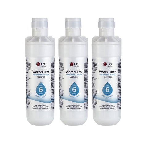 3 x LG Wasserfilter Lamona LT 1000P  AGF80300704 Filter