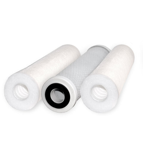 3er Filterset 6M, Wasserstelle Umkehrosmose PP5+CTO+PP1