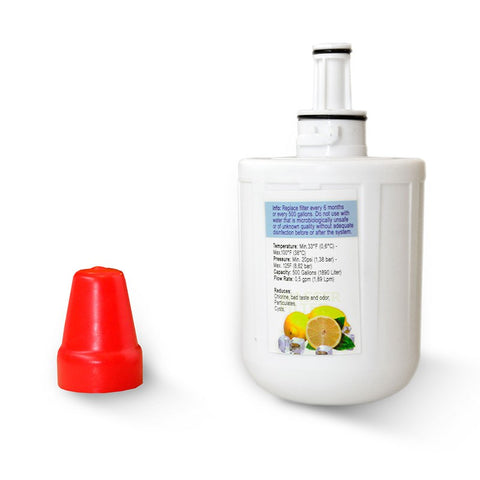 3x Water filter WF-S, compatible with DA29-00003G, F, refrigerator filter 3G1