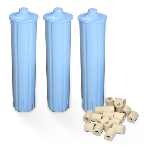 3x DelfinFilter AF01 Blue für Jura-Kaffeemaschine passend wie 67007 71311 71312 Patrone + gratis EM Pipes