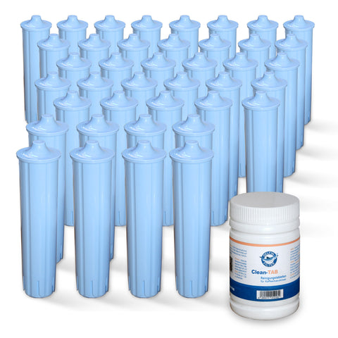 40x AF01 alternativ zur blauen Originalpatrone 67007 71311 71312 für Jura-ENA Maschine, gratis Reinigungstabletten