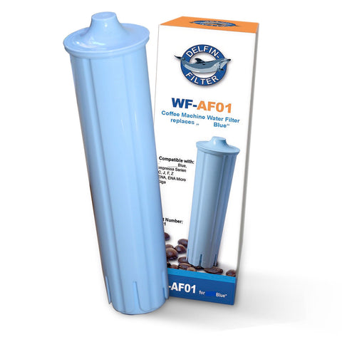 5x DelfinFilter AF01 Blue für Jura-Kaffeemaschine passend wie 67007 71311 71312 Patrone