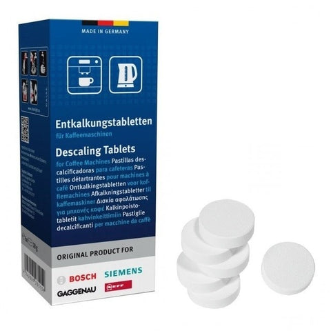 6 Entkalkungstabletten für Bosch, Siemens, Neff, Gaggenau 311556, 310967