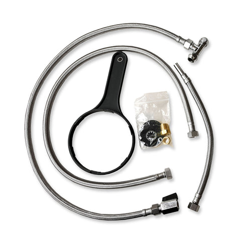 Bild 2: Carbonit Vario Classic – Seitenansicht Einbaufilter_ Kleinteile
