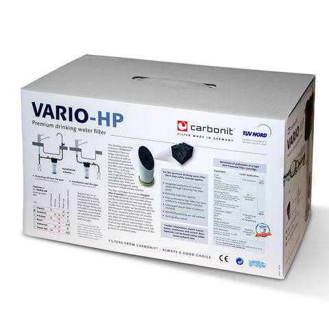 Carbonit Vario Comfort, under-sink/built-in filter