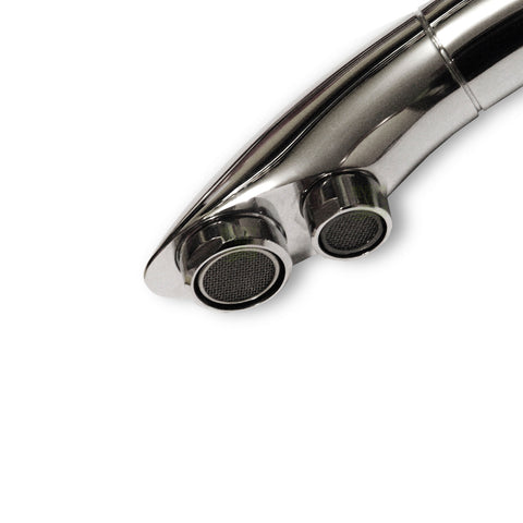 Design-Drei-Wege-Wasserhahn Venedig, mit 3/8" Flexschlauchanschluss