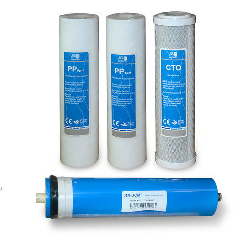 Direct Flow Umkehrosmose-Anlage JG 600 GPD Osmoseanlage Wasserfilter