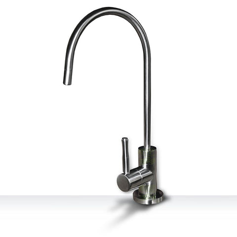 EDELSTAHL Wasserhahn Vego (konisch) gebürstet, mit Keramikventil