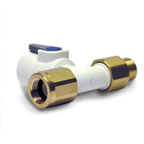 Wasseranschluss 3/8" IG/AG x 1/4" Schlauchanschluß Festwasseranschluss