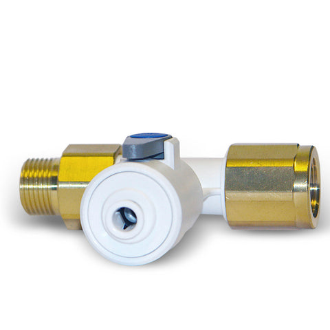 Wasseranschluss 3/8" IG/AG x 1/4" Schlauchanschluß Festwasseranschluss
