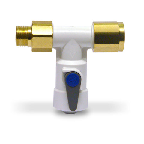 Wasseranschluss 3/8" IG/AG x 1/4" Schlauchanschluß Festwasseranschluss