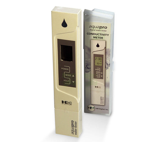 HM Digital Meter AP-2 Temperatur-  Leitfähigkeitsmessgerät 2 in 1, Anzeige in µS